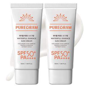 1등 수분 선크림 퓨어그램 SPF50+ PA++++ 눈시림 없는 백탁현상 없는 수분 선세럼