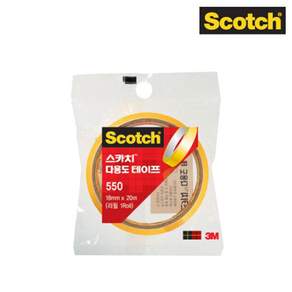 스카치 다용도 테이프 550 리필 18mm x 20m