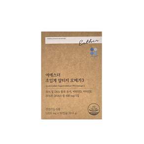 본사직영 여에스더 초임계 알티지 오메가3 1020mg