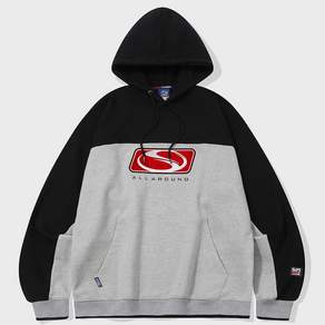 스포츠챔버 SC 빅 플래시 후드 티셔츠(블랙) 3