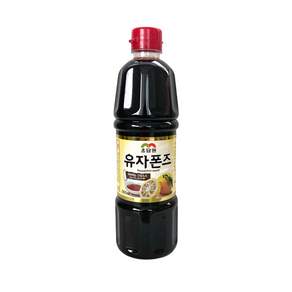 유자폰즈 900ml 초담원 간장소스