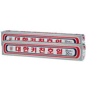 대한웰빙은박접시 호일 30cm x 30m