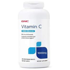 GNC 비타민C 타임 릴리즈 1000mg 베지테리언 360정