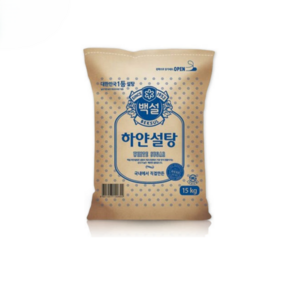백설 하얀설탕
