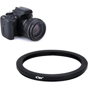 KIWIFOTOS 키위포토스 58mm-52mm 스텝다운 어댑터 링 58mm 렌즈용 52mm 필터 후드 렌즈 컨버터 및 기타 액세서리용