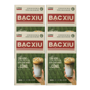 콩카페 밧쑤이 코코넛 밀크커피 Bac Xiu C