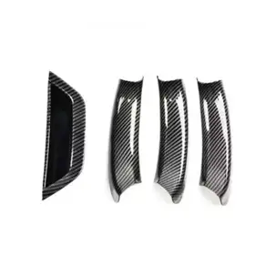 BMW X3 X4 F25 F26 2010 2011 2012 2013 2014 2015-2017용 카본 질감/블랙/베이지 도어 핸들 패널 풀 커버