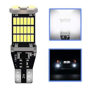 12V LED 전구 6000K 백색 초고휘도 W16W 호환 후진등 시그널 주간주행등 테일램프용 라이트 키트