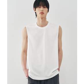 드로우핏 남성 나시/민소매 티셔츠 쿨메쉬 레이어드 슬리브리스 [OFFWHITE] DFTS2201OWH