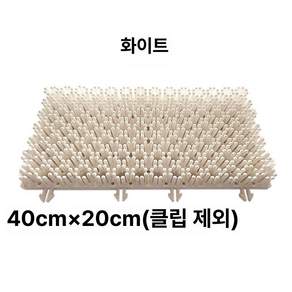 스노우보드 지상 연습 트릭 매트 그라운드 스키 패드, 1개, 화이트 2m2 (25개)