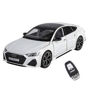 마이카 다이캐스트 합금 1:18 아우디 RS7 리모트 컨트롤 모델 자동차 모형 피규어 장식 선물