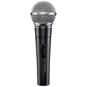 슈어 보컬용 유선마이크 블랙