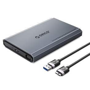 오리코 알루미늄 합금 2.5형 SSD 외장하드케이스 DD25-U3