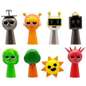 스프런키 피규어 연필꽂이 장난감 세트