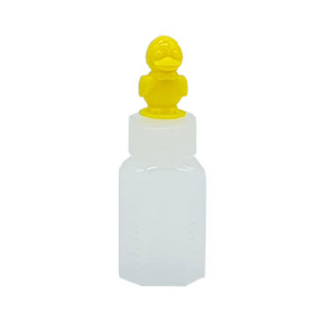 PE 노랑 오리 뚜껑 캐릭터 물약병 12ml