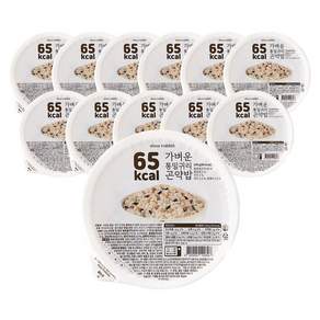 슬로우래빗 65kcal 가벼운 통밀귀리 곤약밥
