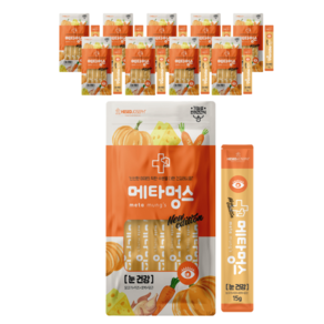 메타멍스 강아지 짜먹는 영양 간식 5P