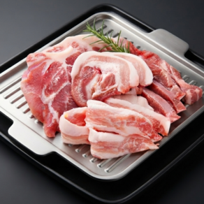 하루미 제주 1등급 암돼지 뒷다리살 500g 수육용 근고기 제주돼지 제육볶음 불고기