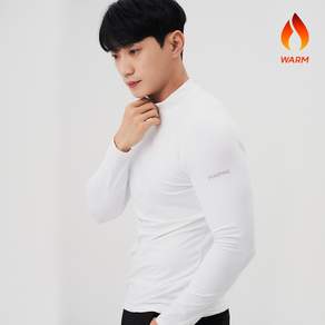 펌핑 남자 기능성 기모이너웨어 터틀넥 국내생산
