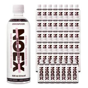 NOEX 노익스 제로 수분워터 이온음료 복숭아 500ml