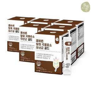 올바른건강식품 발효 곡물효소 유산균 골드 30p