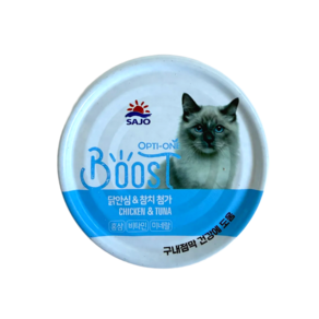 사조옵티원 고양이 부스트 간식캔
