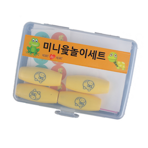 뎃님 전통 미니 윷놀이세트 휴대용 윷놀이 어린이집 유치원 민속놀이