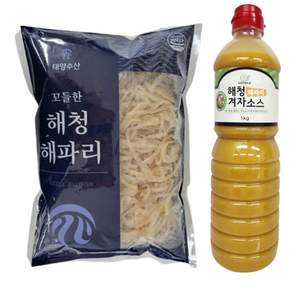 해파리 냉채 2kg (원료80%+저염수20%) //겨자 소스 950g