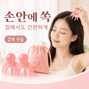 브레디아 문어 괄사 두피 마사지