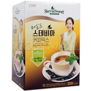 펄세스 소유진 마일드 스테비아 커피믹스 대용량