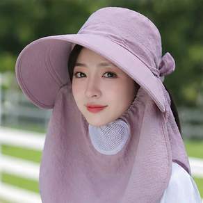 농사모자 챙넓은 햇빛 차단 1+1 밭일 농사 모자