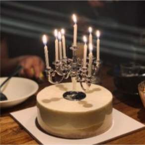 샹들리에초 특이한 초 생일 기념일