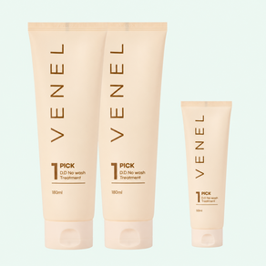 (세트기획) 브넬 디디 노워시 트리트먼트 180ml 2개 + 여행용 미니 1개