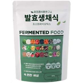[발효생채식]선식 야채 가루 분말 파우더 아침 식사대용 간편식 쉐이크 비건 500g