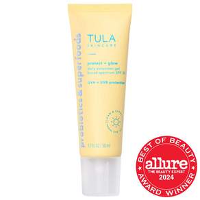 TULA Skincare 툴라 스킨케어 프로텍트 글로우 데일리 선스크린 젤 브로드 스펙트럼 SPF 30