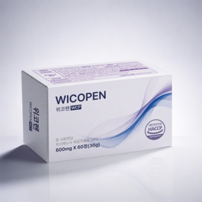 공식 판매처 WCP 위코펜정 600mg