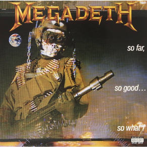 (국내당일발송) megadeth 메가데스 lp - so far so good... so what vinyl