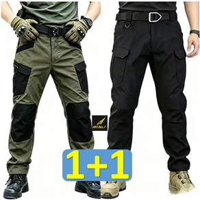 (1+1)히트세븐 SWAT 멀티포켓 전술복 바지 남성 라이딩 팬츠 남자 작업복바지 등산바지 낚시바지 밀리터리룩 CS복 IX7리뉴얼 툴바지 공구바지