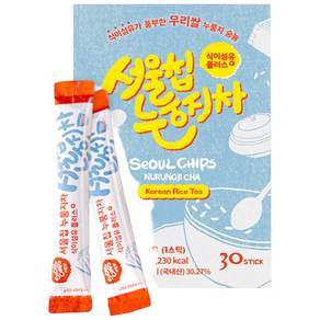 서울칩 누룽지차 식이섬유 플러스 누룽지스틱 간편 숭늉