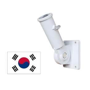 태극기 국기꽂이 깃대꽂이 받침대 벽걸이 180도조절-08600EA