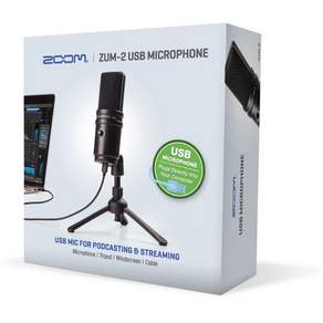 ZOOM 줌 USB 마이크 ZUM-2 블랙 상세페이지 참조 상세페이지 참조