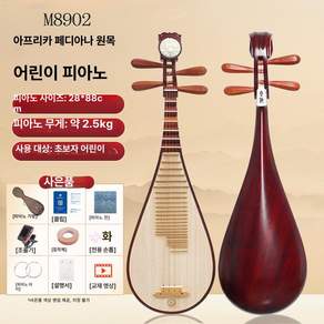 그로비 비파악기 중국전통비파 현악기 독학 입문용 연습용 초보
