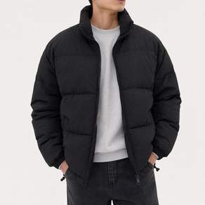 겨울 남성 패딩 오버핏 아우터 숏패딩 데일리 베이잉