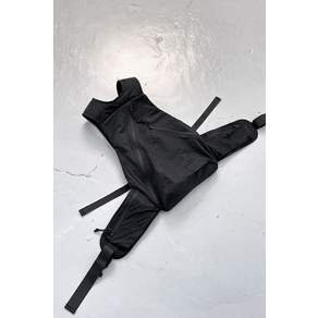 PLASTICPRODUCT MPa CHEST BELT BAG (BLACK)