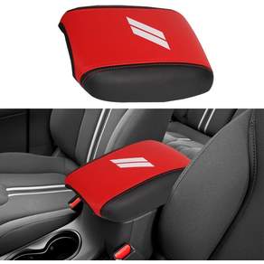 CEBAT 센터 콘솔 암레스트 박스 커버 긁힘 방지 가죽 자동차 중앙 보호 패드 실내 장식 액세서리 Dodge Charger 2011-2023 및 Chrysler 300