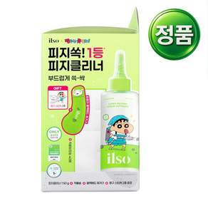 일소 슈퍼 멜팅 세범 소프트너 150ml 짱구 기획 + 스티커2종 + 제거기 + 솜40매 +압출면봉10p
