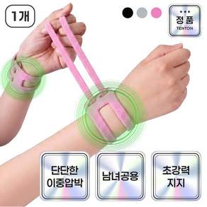 텐톤 초경량 TFCC 통기성 두줄 손목보호대