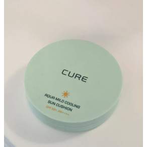 김정문알로에 라 센스 로에 큐어 아쿠아 마일드 쿨링 선쿠션 SPF50+ PA++++