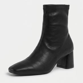 타니즈 로웬 스퀘어 미들 지퍼 앵클 삭스부츠 ( 6cm )