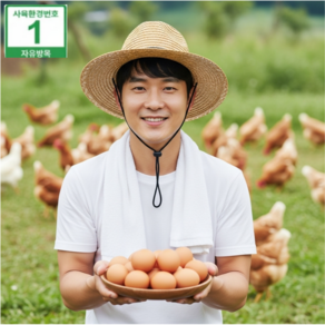 내일도착 난각1번 자연방사 유정란 계란 방목사육 당일발송